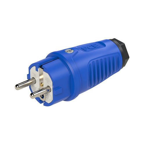 PCE Contactstop bus/randaarde Taurus2 bla/zwa rubber 16A 250V~ - Bc0848557f58029f42eecafb93017786 - 20158104