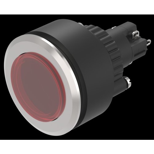 EAO Ill.pushbutton-Set flat lens red raised main 1NC+1NO ST 28VAC/DC - Bcc9911fe28c1daa6a7355c46c0a8313 - 20045965