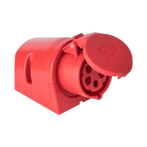 PCE wcd opbouw rood 16A 5P 400V 6H (M25) - Bdc3f94680d4449f78cc806f192620b6 - 115-6V