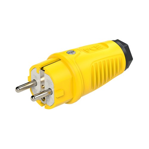 PCE Contactstop bus/randaarde Taurus2 gee/zwa rubber 16A 250V~ - Be1c3a64846c49d878a3515c931175e6 - 20158105