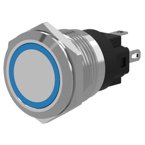 EAO Drukknop RVS verlicht Ring Rood 12V Soldeer - Be2d296b65ac4c91413eb00e927bc620 - 20045107