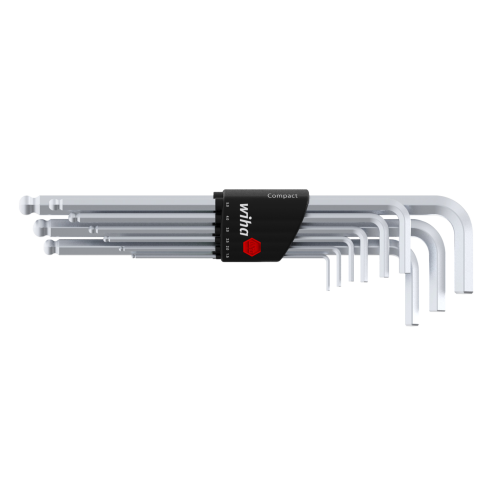 WIHA Inbussleutelset Kogelkop Compact mat verchroomd 369 1,5-10mm, 10- - Bf89f817 6fab 418f 9d6a 4b82fda149b8 - 20012512