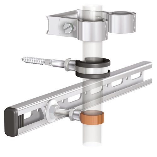 FastFix rail R1 2m p.m. sendzimir - Bm use lh11444 p - 20159996