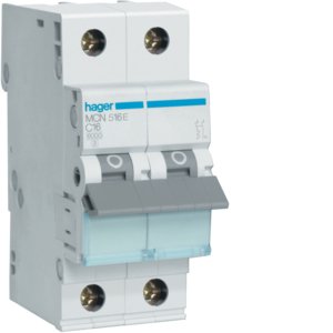 HAGER automaat 1p+n c16 MCN516E - C0ed2fdbc2c5de375b3b33d25a38c111 - 8411630