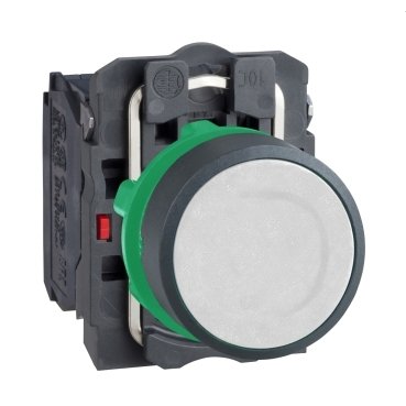 Schneider Electric Harmony XB5, Drukknop, Verzonken, Terugvering, &Oslash;22mm, 1NO+1NC, Wit - C113e014fac969b013144888a5d74b71 - 20083812
