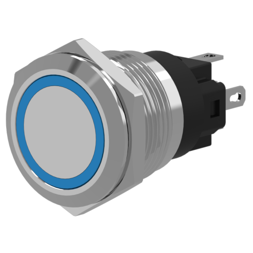 EAO Drukknop RVS verlicht Ring Rood 24V Soldeer - C2a3a1e690a9b09aa9fd9db1e550ed08 - 20045108