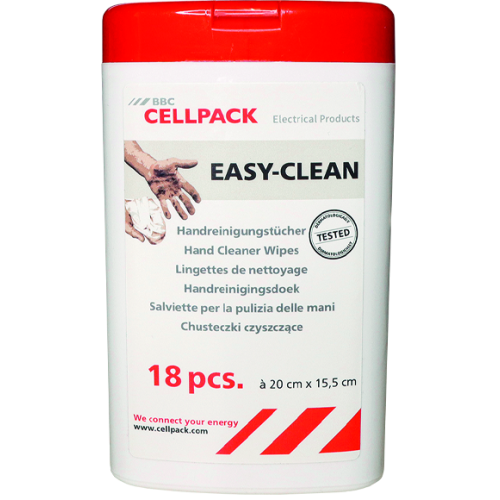 CELLPACK EAST-CLEAN/dispenser/18 stuks reinigingsdoekjes - C2f3fbab 2632 4531 a814 df0d5c77296a - 20010178