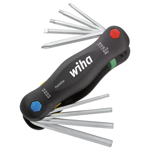 WIHA Multitool PocketStar Assorti uitklaphouder 351P, 9-delig - C32c88db a05f 44e3 9bfa 477062bb8c8d - 20013013