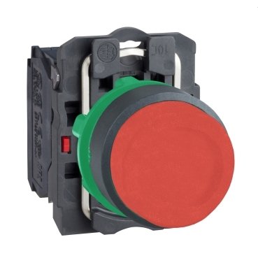Schneider Electric Drukknop, Verhoogd, Terugvering, 1NC, Groen - C5a0c294ff327c49bb16ba452983778c - 20083942