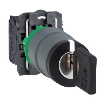 Schneider Electric selector switch key 455 3 pos stay put key release cp grey - C6011c7680808ad07a08689e9f1958f5 - 20083894