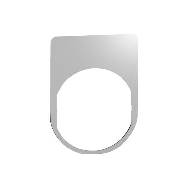 Schneider Electric Harmony XB5 - Legenda plaat 30 x 40 mm - metaal - ongemarkeerd - C81eafd475dedee9252225d6fad240c0 - 20087153