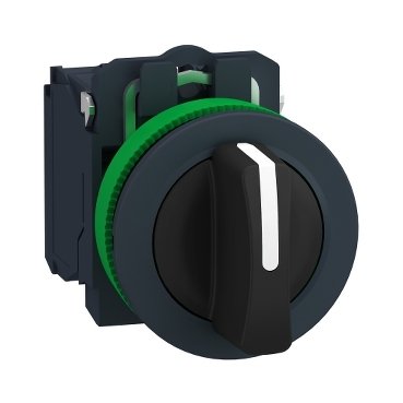 Schneider Electric Harmony XB5, Antimicrobi&euml;le Keuzeschakelaar, Kunststof, Gemonteerd, 3 - C924337ba558d1c72e44c042a6440734 - 20084114