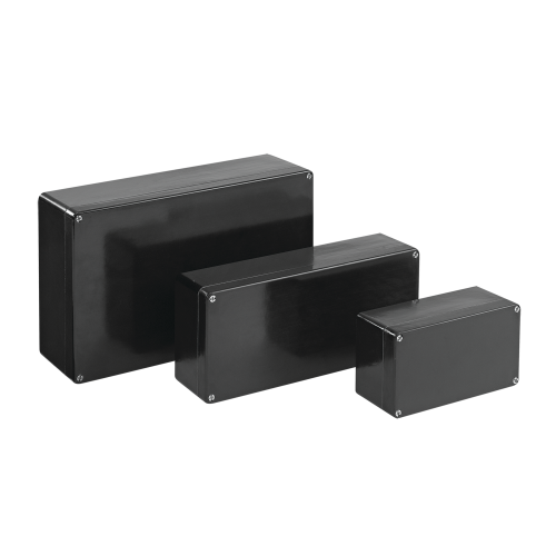 nVent HOFFMAN Klemmenkast Ex, 400x405x120 - Carbonblack groupc m sq - 20130220