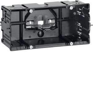 TEHALIT inbouwdoos 2v zwart GLS55002 - Cb0e181e5273bbda256f45e67dc187e2 - 2146972