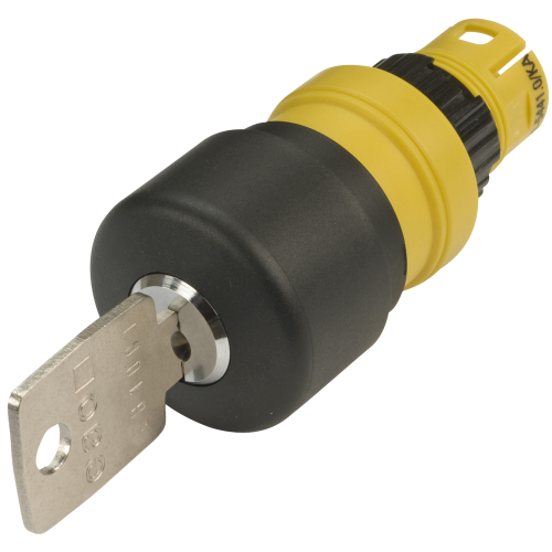 EAO Stopknop zwart met sleutelontgr.  D27 - Cca51739c6ff42892ee1b084ef0ff2fc - 20043288