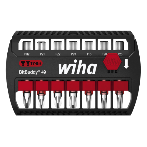 WIHA Bitset BitBuddy TY-Bit 49 7946 PH/PZ/TORX T15-T25, 7-delig - Ccbaa97e 528b 4da8 ab1e 281cb403e8da - 20014106