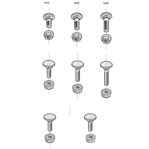 Legrand Slotbout + kraagmoer BTRCC M6x12 Elvz - Cm 801001 web f - 20041396