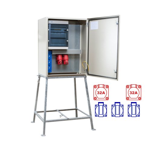 Keraf kWh-meterkast 40A 1x32/5 1x32/4 3xSchuKo - D20eddb81c60b65ac235b071beadb3ea - 20157119