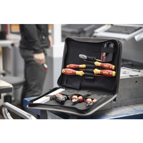 WIHA Gereedschapsset Elektricien Assorti in etui 9300-035, 32-delig - D25f6f5c ebba 4555 9bf1 7b12df697c0c - 20013979