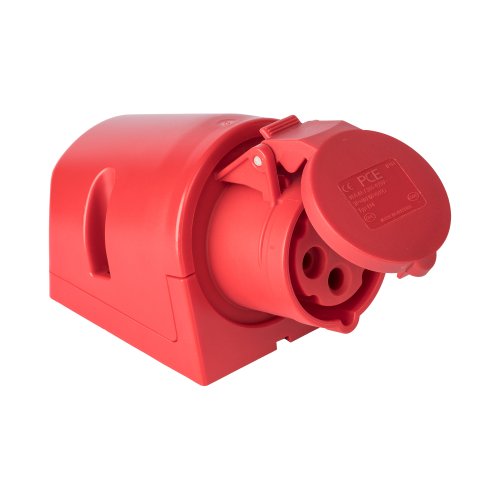 PCE wcd opbouw rood 16A 4P 400V 6H (M25) - D3bdea61c26c248c4dab43128a637c1b - 114-6V