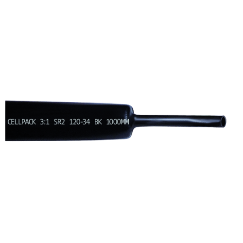 CELLPACK Krimpbuis dikw. krimpverh. 3 : 1 - SR2/120-34/zwart/1000mm/VP5 - D3c7cb50 72a8 42fb b9af 96996e58f254 - 20009403