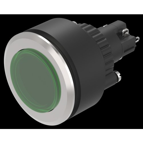 EAO Ill.pushbutton-Set flat lens green raised main 1NC+1NO ST 28VAC/DC - D87f451214d22ad0b0bc14e156011e24 - 20045963