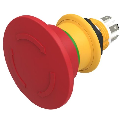 EAO Switch emergency-stop twist release 3NC, mushroom-head D40 - Dde22bc6dd646ed7bd9fb6aa9160a04b - 20043301