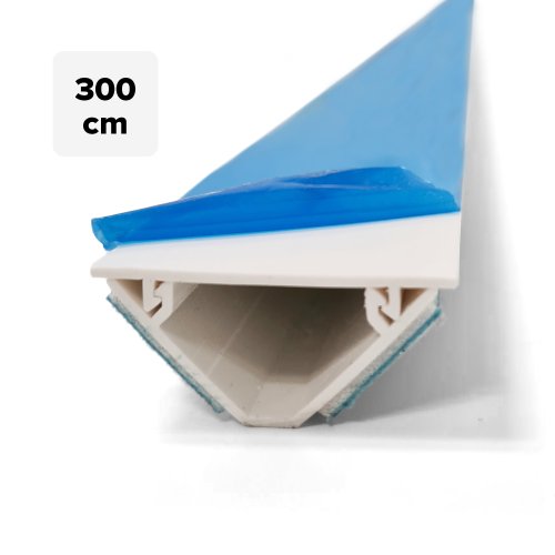 CANALIT Zelfklevende driehoek leidingkoker 49/22, wit, 1x3 meter - De878c1033ed11f0fe7fc474e8688379 - 20041671