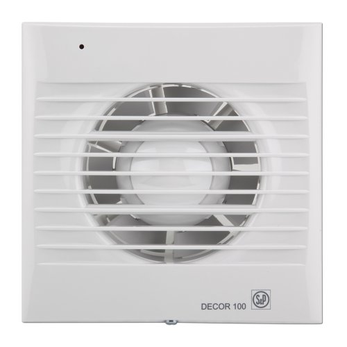 S&P ventilator decor 100chz met timer en hygrostaat - Decor 100 produc1 - 4059036