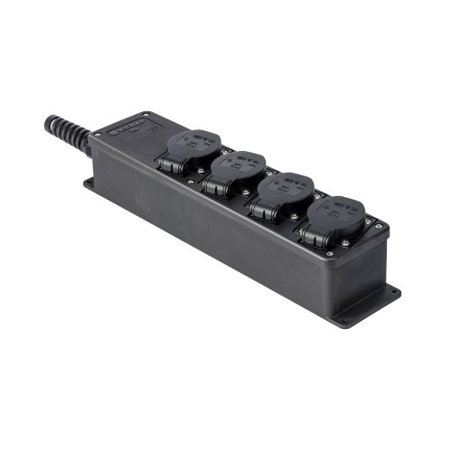 Keraf Snoercentrale 4-voudig 16A 250V~ penaarde zwart kb - Dee1c5d52c24ccfd88c0af710dd25b3e - 20212230