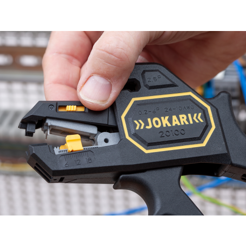 JOKARI automatische striptang softgrip 0,2-6mm 20100 VEA - E05c2e1e ca05 41a5 a8e9 524cf711e610 - 11010249