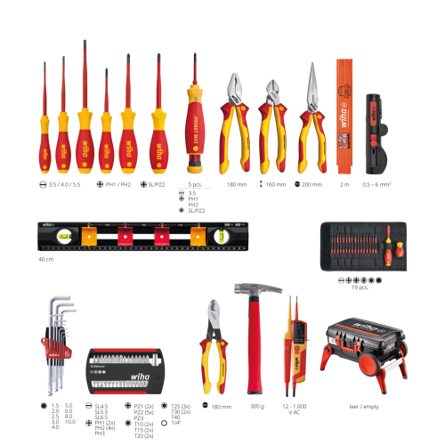 WIHA Gereedschapskoffer Elektricien Competence XXL 4 9300-70104, 80-de - E0776597 d7d6 4a6d ad71 476bb35aa27e - 20014422