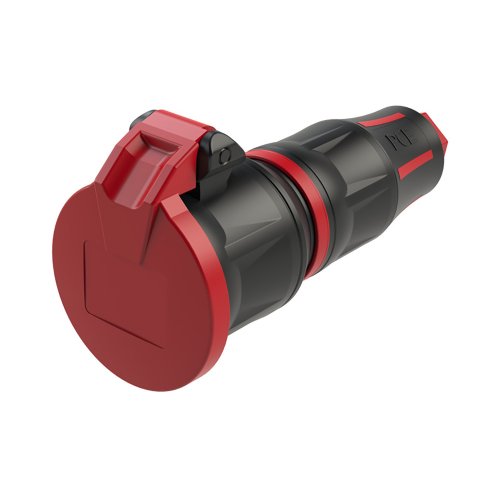 PCE Koppelcs randaarde klep TopTaurus2 zwa/roo polyamide met rubber laagje - E107b38a36cf92a3f8aff833cb178a4a - 20158235