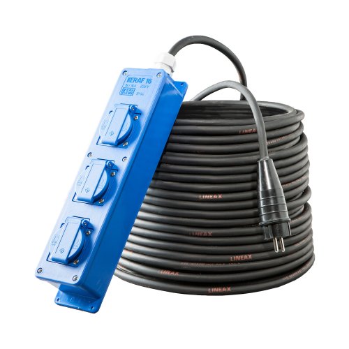 Keraf Verlengkabel 3 m H07RN-F 3G2,5 penaarde 3-voudig - E1532595a09348b4bb49b3c827f36fa7 - 20157663