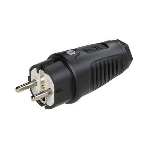 PCE Contactstop bus/randaarde Taurus2 zwa/zwa rubber 16A 250V~ - E170eceeeccd82c98625250b355b48d1 - 20158115