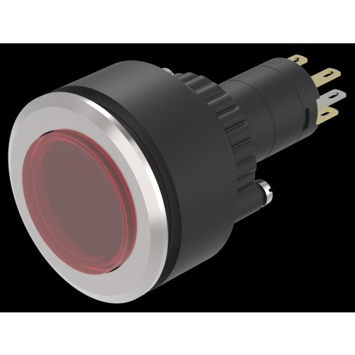 EAO Ill.pushbutton-Set flat lens red raised main 1NC+1NO ST/PT 28VAC/DC - E1b62c065f0978d58cd26d0a60d8c5cc - 20045950