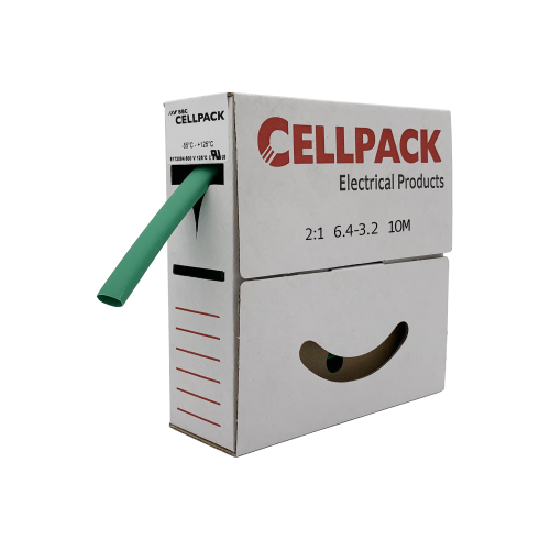 CELLPACK Krimpkous/afrolbox dunw. krimpverh. 2 : 1 - SB/6.4-3.2/groen/10m/VP5 - E27c31ae a161 4471 b80f 1acaa2577456 - 20208200