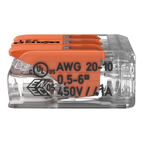 WAGO 3v verb.klem met clip 6mm&sup2; a 30 stuks 221-613 - E28ced19 9806 48c1 8a96 ae935130748b - 5035763