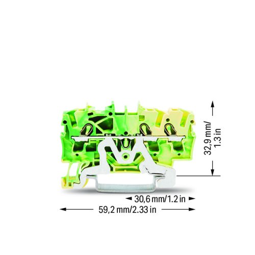 WAGO 3-draads aardklem 2,5 mm&sup2; 2002-1307 - E31e1e7c 1158 4c96 988e b9aff0c62bb7 - 11004669
