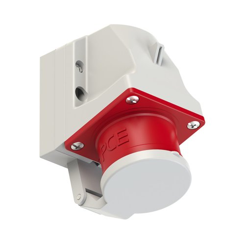 PCE toestel wcd opb 16a 5p 400v 6h rood ip44 veerbelast - E3beb99b0b9869a608d715d39467f34c - 11010264