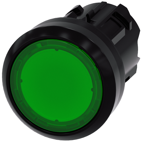 SIEMENS drukknop groen verlicht vast 3SU10010AB400AA0 - E50c4a92245d0dc4248a53b1f943b706 - 11006503