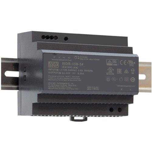MEANWELL voeding 85-264vac - 24vdc 6,25a HDR-150-24 - E5e8d455f51641c0426971ce39d03548 - 11011551