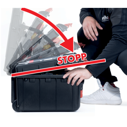 WIHA Gereedschapskoffer Elektricien XL 2 Trolley 9300-70203, 60-delig - E6bc574a 8030 4c68 9f80 81f07625fddf - 20014424
