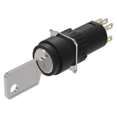 EAO Keylock switch 2 positions mom SA 1NC+1NO ST/PT D18 gold/silver A 311 - E728da2725d58f6d233cb75b1df01a9a - 20042822