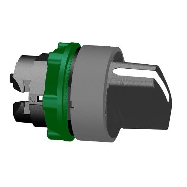 Schneider Electric black selector switch head 3 pos return right to center cp grey - E751c125226ea7b5c9ef31652428079e - 20085799