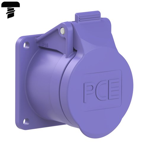 PCE wcd inbouw recht paars 16A 2P 24V - E97e11ae8c48488805d57eb29b1aa273 - 20158275