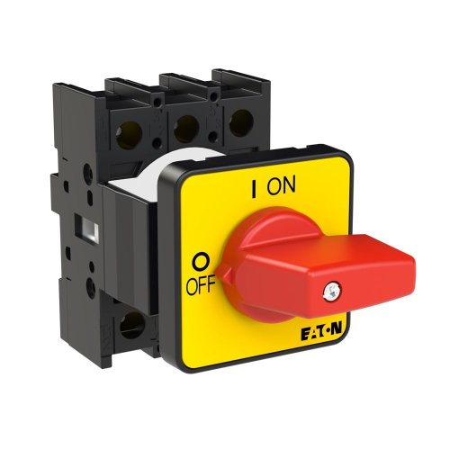 Eaton AAN-UIT-schakelaar, 3-polig, 25 A, NOOD-UIT-functie, inbouw - Eaton 002388 r - 20056099
