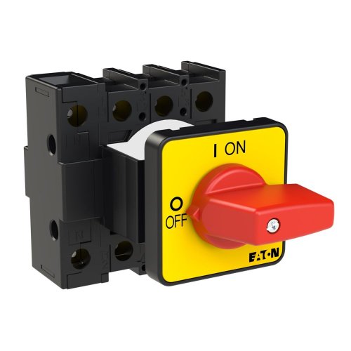 Eaton AAN-UIT-schakelaar, 3-polig + N, 25 A, NOOD-UIT-functie, inbouw - Eaton 002425 r - 20056101