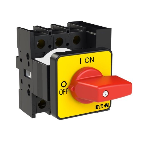 Eaton AAN-UIT-schakelaar, 3-polig + 1MC + 1VC, 25 A, NOOD-UIT-functie, inbou - Eaton 002600 r - 20056104