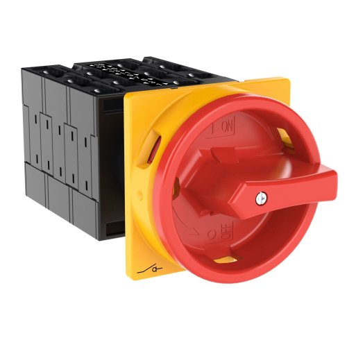 Eaton Hoofdschakelaar, 10-polig, 32 A, NOOD-UIT-functie, 90 &deg;, inbouw - Eaton 003170 r - 20057996